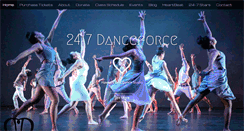 Desktop Screenshot of 247dance.org